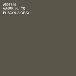#595649 - Fuscous Gray Color Image